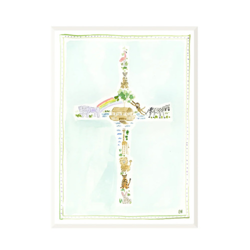 "Noah's Ark Cross" Fine Art Print