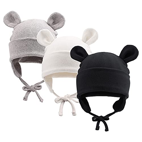 JANGANNSA Winter Baby Newborn Hat Cotton Baby Boy Beanie Autumn Infant Girls Hats New Born Hospital Bonnet