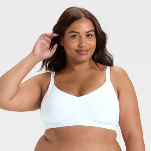 Women's Cotton Blend Unlined Nursing Bralette - Auden™