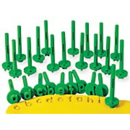 Lowercase Alphabet Dough Stampers