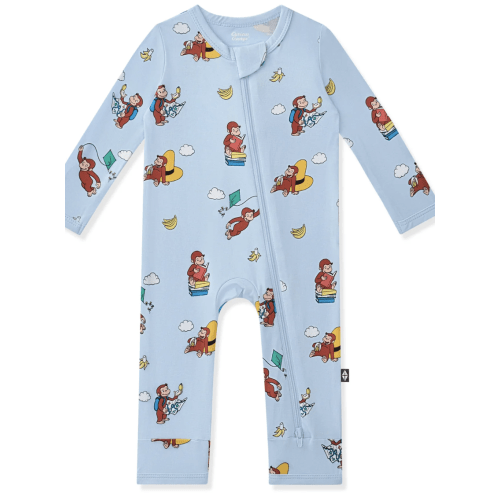 Zippered Romper in Curious George
Kyte Baby