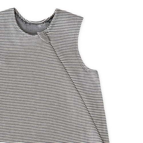 Sailor Stripe Front Zipper 1.0 TOG Sleep Bag - Ink – Pehr