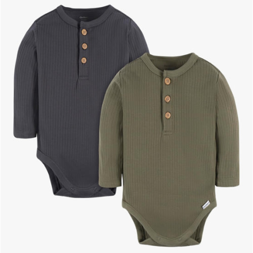 Gerber Unisex Baby Baby Boys' and Baby Girls' 2-pack Bodysuits
