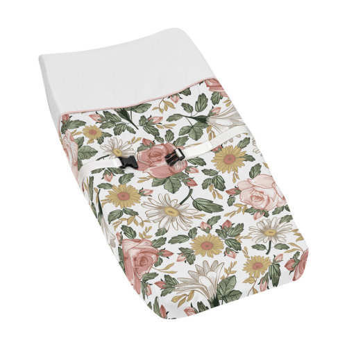 Sweet Jojo Designs Vintage Floral Changing Pad Cover & Reviews | Wayfair