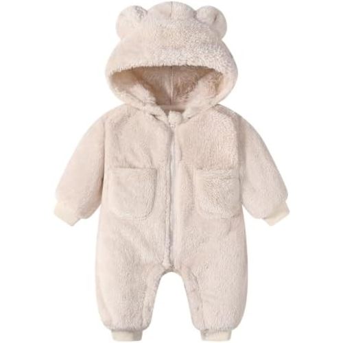 Toddler Winter Coat Baby Snowsuits Fleece Jacket Outerwear Clothes
