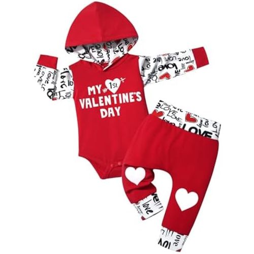 Fommy Newborn Baby Boy Clothes Plaid Letter Print Long Sleeve Hoodies + Long Pants 2PCS Fall Winter Outfits Set