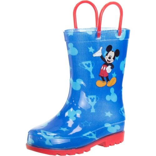 Josmo Characters Waterproof Easy Pull Handle Rainboots