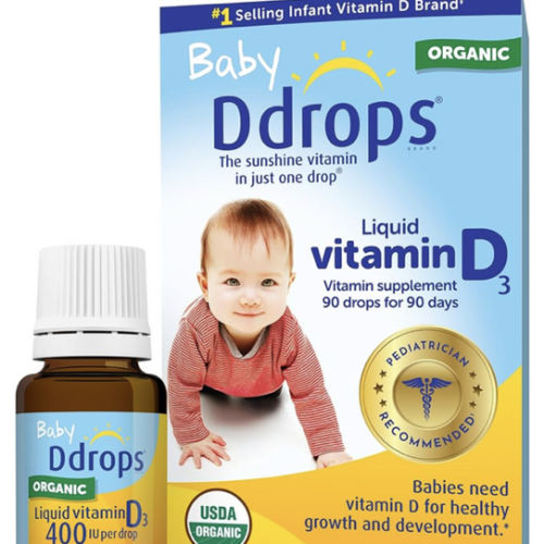 Ddrops Organic Baby Vitamin D Drops