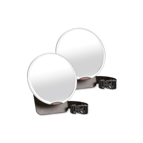 Set of 2 Easy View Adjustable Back Seat Mirrors