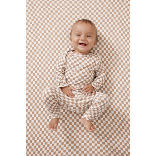 Almondine Chequer Baby Sleep Set
