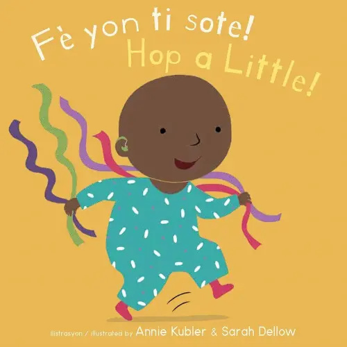 Fè yon ti sote!/Hop a Little! (Baby Rhyme Time) (Haitian and English Edition)