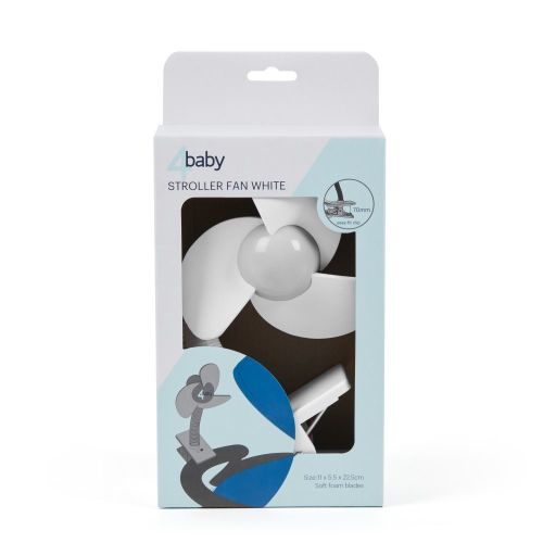4baby Stroller Fan White