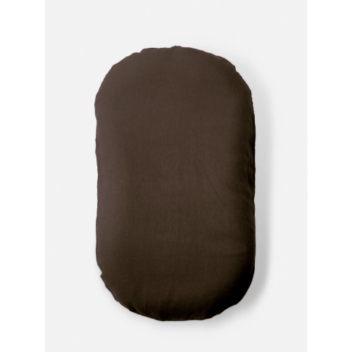 Linen Social Baby Lounger | Chocolate