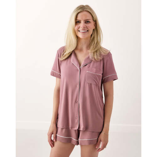 Rosewood Women's Short Sleeve & Shorts Pajama Set – Little Sleepies