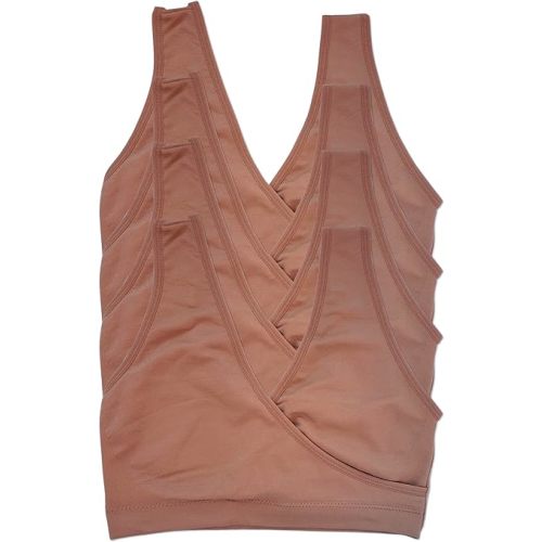 Caramel Cantina 4 Pack Nursing Maternity Women’s Sleep Comfort Bralette Bra