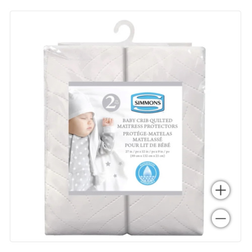 Simmons 2-pack Waterproof Mattress Protector