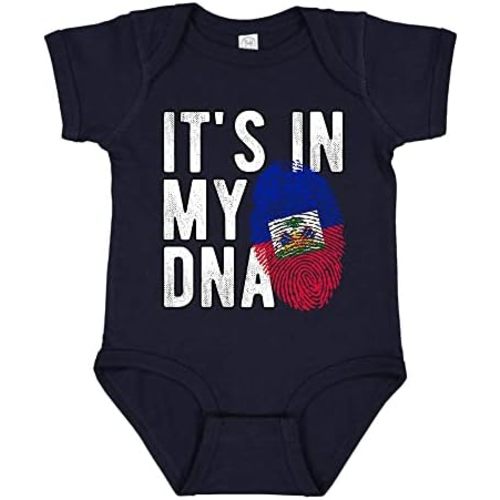 Haiti in My DNA Baby Infant Bodysuit