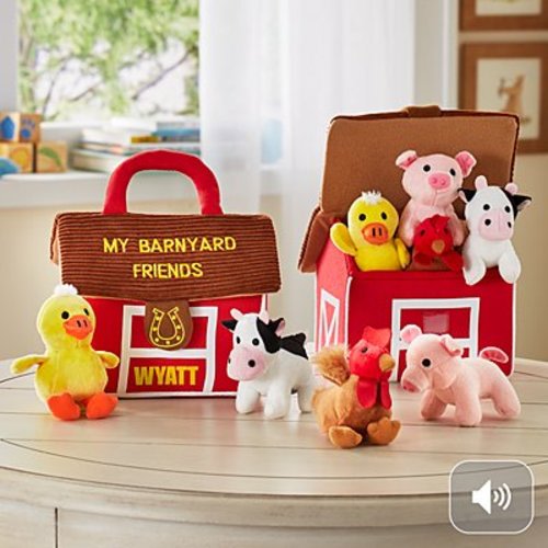 Farmyard Friends Plush Personalized Playset