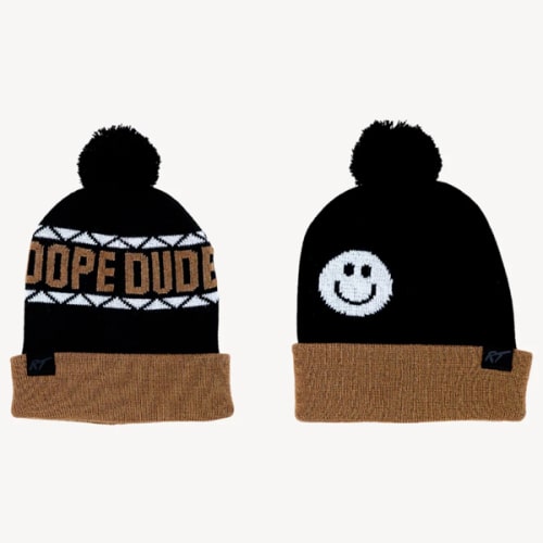DOPE DUDE REVERSIBLE TODDLER BEANIE – Rad Tod