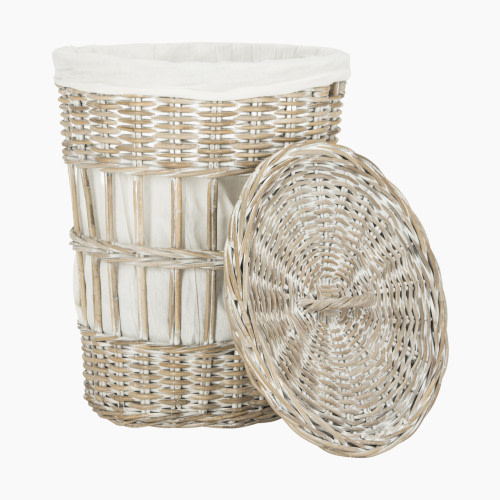 Safavieh Maggy Laundry Basket - White