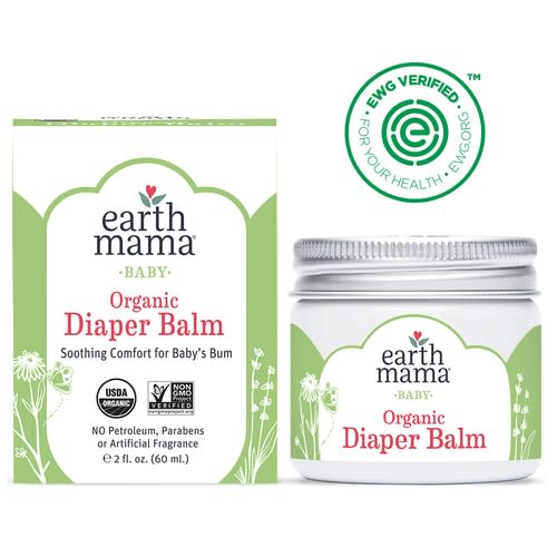 Organic Diaper Balm: Organic Diaper Cream for Rash Thrush First Aid