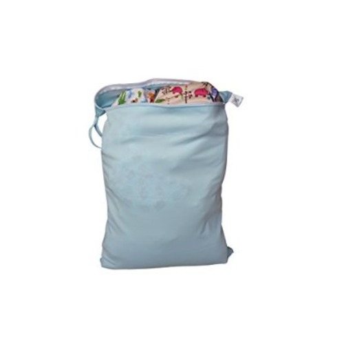 Infant / Babies Waterproof Wetbag EXTRA LARGE - Reusable Cloth Diaper / Swim Bag
