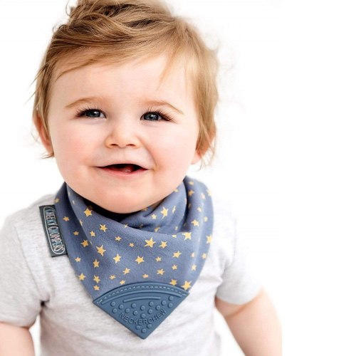 Midnight Stars Neckerchew - Teething Dribble Bib