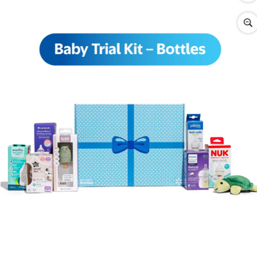 Kit de Prueba para Bebé con Botellas, Muestras de 7 Marcas, Varias Características y Colores