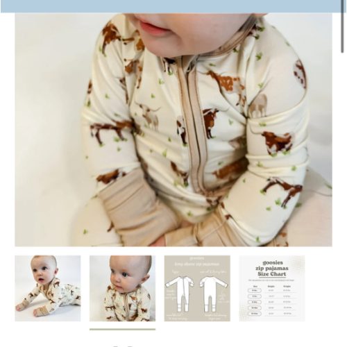 Convertible Zip Pajamas - Longhorns – Goosies