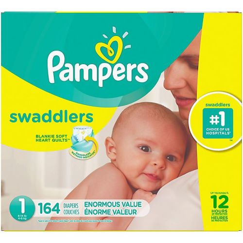Pampers® Swaddlers™ 164-Count Size 1 Pack Diapers