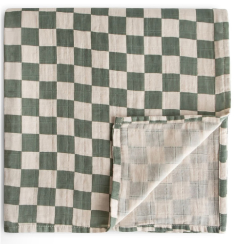 Mushie Organic Cotton Muslin Swaddle Blanket – Babyletto
