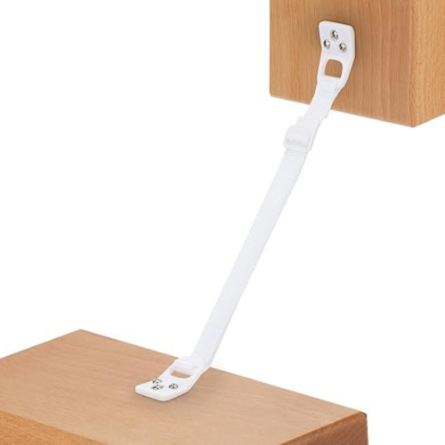 Bébé Earth Anti-Tip Adjustable Wall Straps (8 Pack)