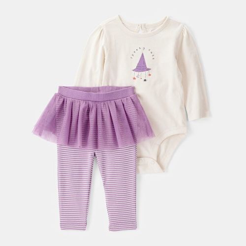 Baby Carter's 2-pc. "Spooky Cute" Bodysuit & Tutu Pant Set
