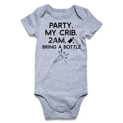 BFUSTYLE Baby Boy Girl Funny Romper Infant Bodysuit 0-18 Months