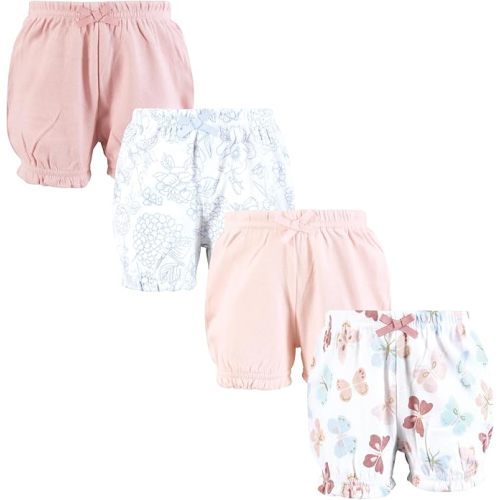 Hudson Baby Unisex Baby Shorts Bottoms 4-Pack