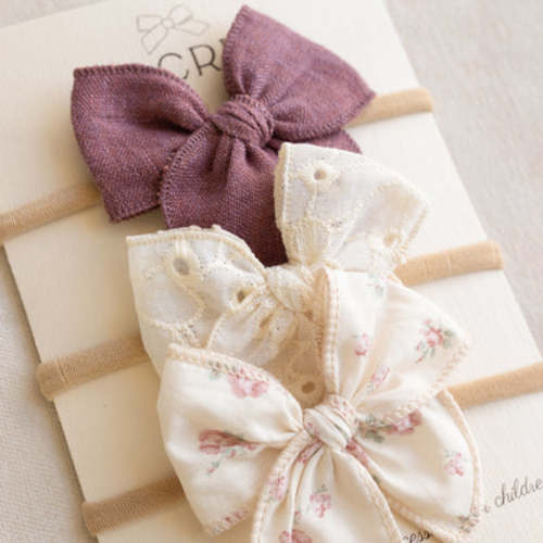 Sweet Beginnings Bow Set • Flora – Shop Acre Goods