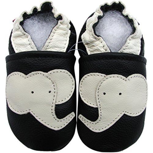 Carozoo Christmas 0-6M up to 8 YRS Soft Sole Leather Baby Kids Toddlers Shoes