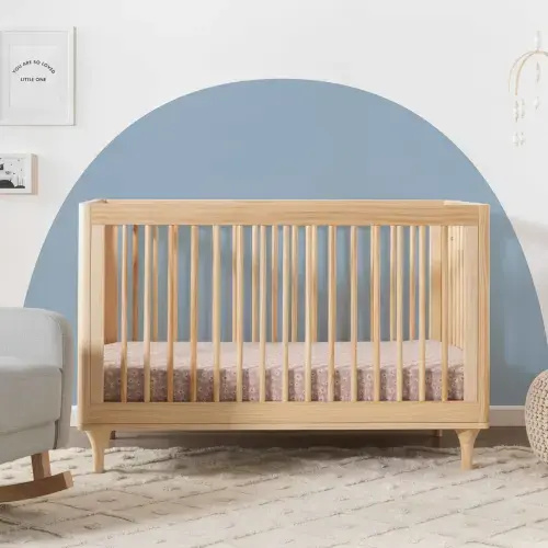 Lolly 3-in-1 Convertible Crib with Toddler Bed Conversion Kit