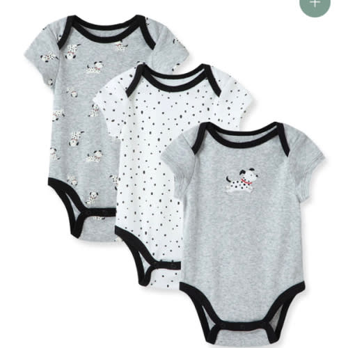 Dalmatian 3-Pack Bodysuits
