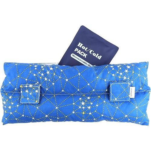 Hysterectomy Seatbelt Pillow with Pocket for Cervical Cancer Uterine fibroids Abdominal Surgery Abdomen Healing Protector Organ Transplants C-Section Recovery Car Seat Belt Pad (Cobalt Blue)