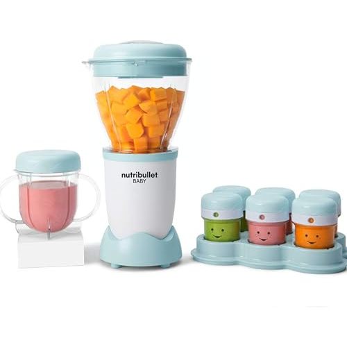 NutriBullet Baby Food Blender with date markers