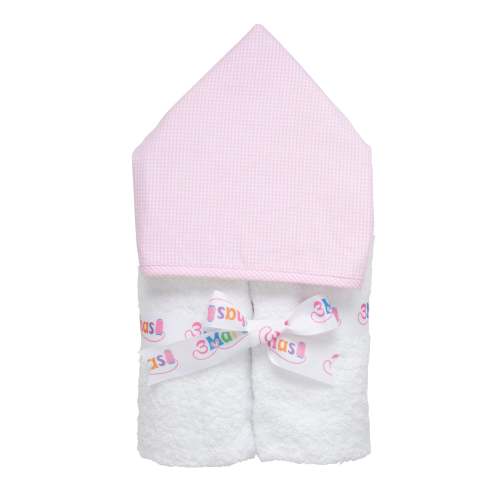 Pink Small Check Everykid Towel