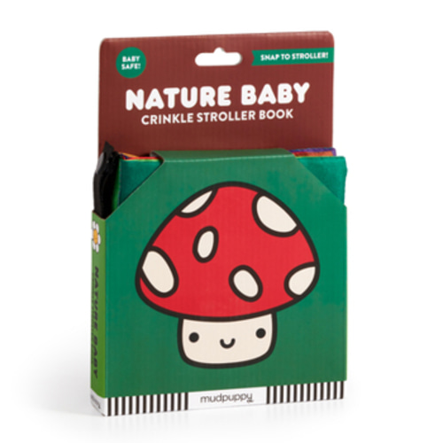 Nature Baby – Wildlife Early Development Crinkle Fabric Stroller Book for Toddlers and Babies