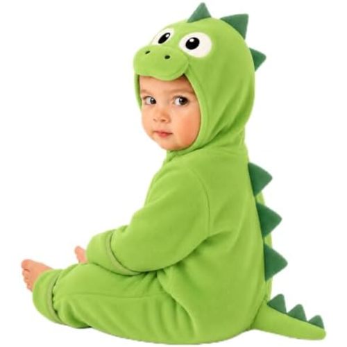 Cuddle Club Fleece Baby Bunting Bodysuit – Infant One Piece Kids Hooded Romper Outerwear Toddler Jacket