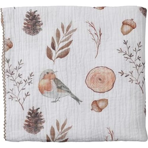 Receiving Blanket- Baby Swaddle, 100% Organic Muslin Cotton, Neutral, Boy or Girl, Recieving Blanket, Baby Blanket