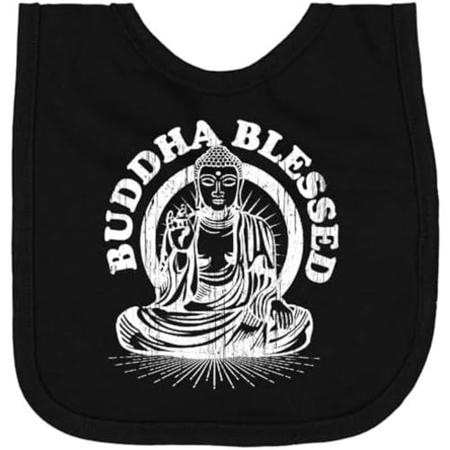 inktastic Buddha Blessed Newborn Bib