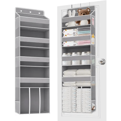 TAHAVICE Heavy Duty Over the Door Organizer with Large Capacity Caddy