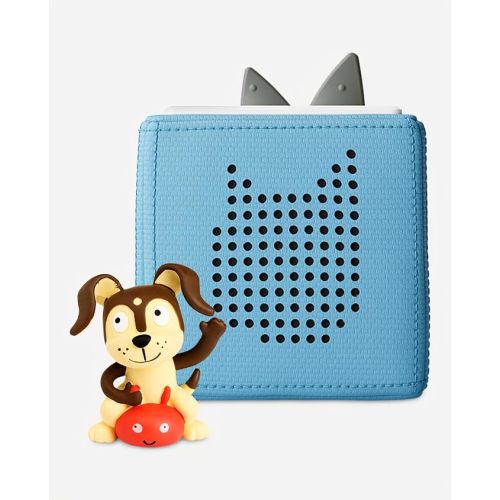 Toniebox 1 Audio Player Starter Set with Playtime Puppy - Listen, Learn, and Play with One Huggable Little Box - Light Blue