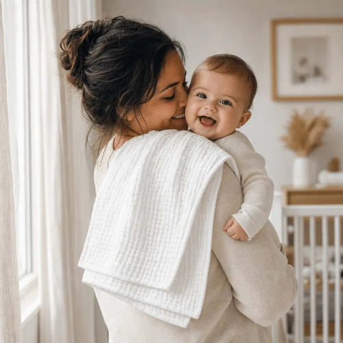 The Muslin Burp Cloths – The Fleece Company