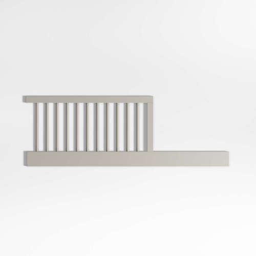 Hampshire Cozy Grey Wood Toddler Rail